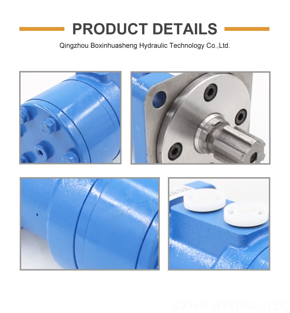 BM3_Cycloid Hydraulic Motor 100 cc/r 50 Lpm Hydraulic Motor detailed image